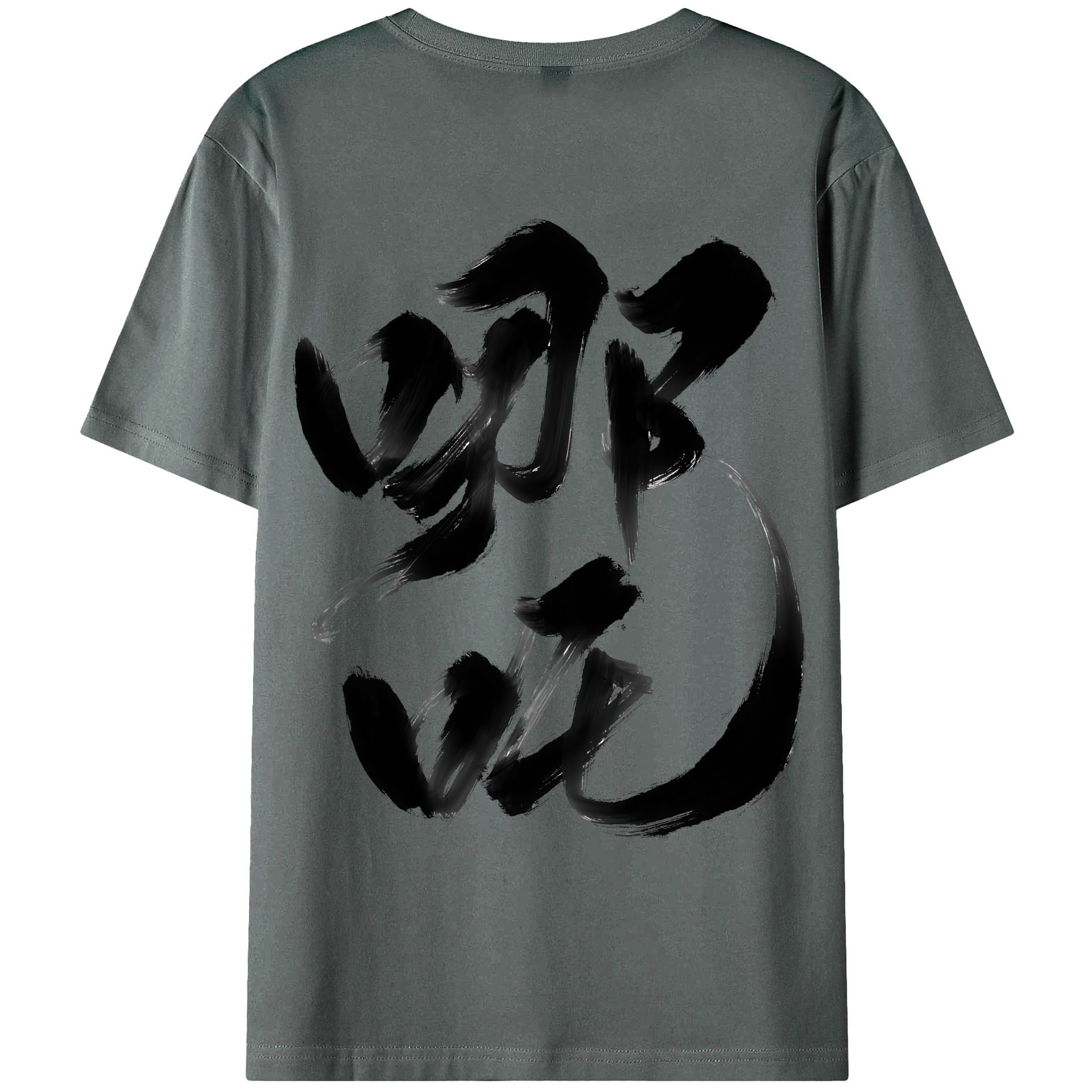 （画像用） Ne Zha 2 ナタ 魔童の大暴れ 綿100％ メンズ半袖Tシャツ（バックプリント） 通気性
